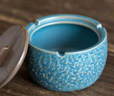 Ceramic Ashtray with Lid