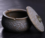 Ceramic Ashtray with Lid