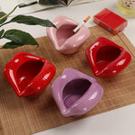 Ceramic Lips Ashtray