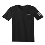 PiratangaTV - Crew tee with front pocket - black