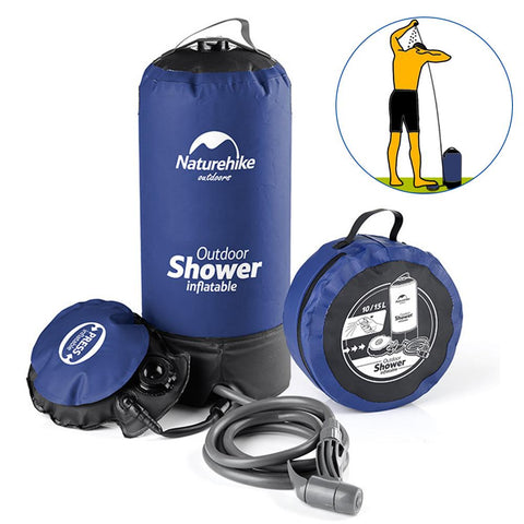 20L Portable Shower Bag with Hose and Shower Head