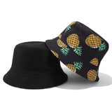 Reversible Pineapple Bucket Hat