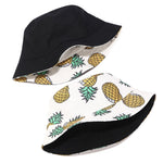 Reversible Pineapple Bucket Hat