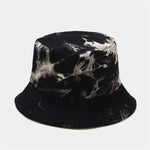 Dark Tie Dye Bucket Hat